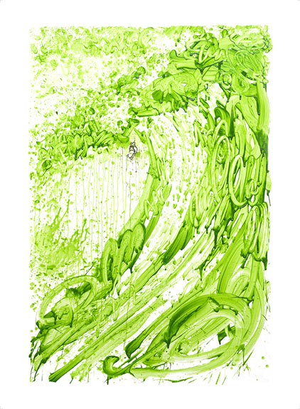 Tom Everhart Venice Moon Dogg E I (JE) (Framed)